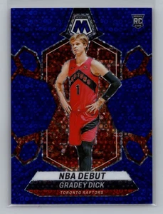 2023-24 Panini Mosaic Gradey Dick Toronto Raptors Fast Break Blue #/85 #260 9601 - Picture 1 of 2