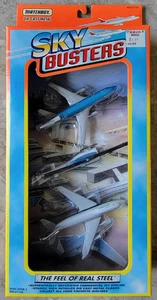 Vintage New 1996 Matchbox Sky Busters 3 Pack KLM British Airways Sky Ranger NIB - Picture 1 of 11