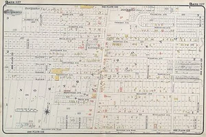 1910 CHAS. E. GOAD CANADA NORTH TORONTO EGLINTON CURZON ST - BEULAH ST ATLAS MAP - Picture 1 of 2