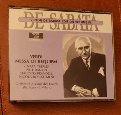 Victor De Sabata. Verdi Messa Di Requiem. Nuova Era 1988 - Image 1 of 4