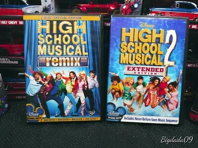 Disney High School Musical Remix & High School Musical 2 Extended Edition 2 DVDs - Image 1 of 4
