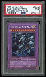 Yu-Gi-Oh Blue-Eyes Ultimate Dragon Secret Rare RP01-EN000 Retro Pack PSA 9 Mint - Picture 1 of 2