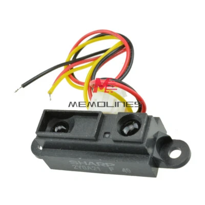 1-10 Stück GP2Y0A21YK0F Sharp IR Analog Distanzsensor Abstand 10-80CM Gratis Kabel - Bild 1 von 4