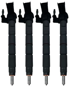 4 Turbo Diesel Fuel Injectors 2011-2016 6.6L V8 LML GM Truck Duramax 0986435410 - Picture 1 of 3