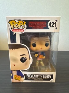 Funko Pop! Vinyl: Stranger Things - Eleven with Eggos #421 - Picture 1 of 2
