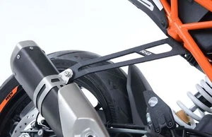 R&G Exhaust Hanger Black KTM 125 Duke 2017 - 2023 - Picture 1 of 2