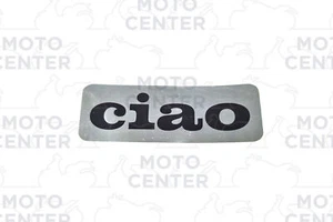 Placa Adhesivo CIAO Color Negro Depósito PIAGGIO CIAO Iris (' 72- '74) - Imagen 1 de 1