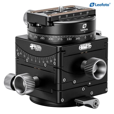 Leofoto G6 Geared Head with QP-70N QR Plate Precision-Geared Control - Image 1 of 4