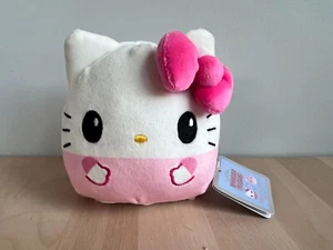 TeeTurtle Hello Kitty 50. Jahrestag wendbar 4 Zoll Plüschtier rosa gold - Bild 1 von 5