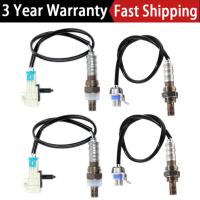 Sensor de oxígeno 4 piezas arriba+abajo para Cadillac Escalade 2008-2014 y GMC Yukon 6,2 L V8 Foto 1 de 4
