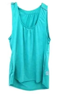 Women's Cycling Tank Top Teal Blue Size Medium w/ Pocket and Zippers - Picture 1 of 3