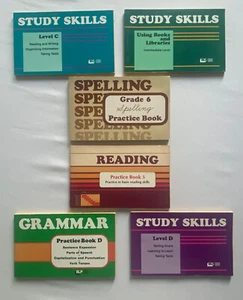 ELP Essential Learning Products Reading Grammar Spelling Study Skills Homeschool - Imagen 1 de 2