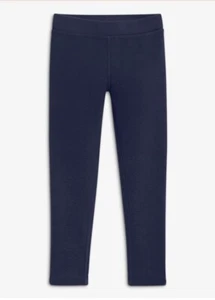 NWT Primary Kids coziest fleece-lined legging Navy Unisex Size 4T - Picture 1 of 5