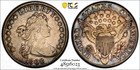 EARLY BUST DOLLAR 1802 PCGS VF 25+++ UNDER GRADE NICE TONES WOW COIN