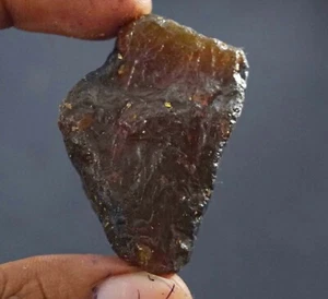 76,80 quilates miel natural ámbar báltico muestra sin tratar piedra preciosa áspera certificada - Imagen 1 de 5