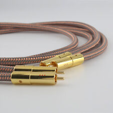 Accuphase 40th Anniversary HiFi RCA Cable Wire OCC RCA Signal Interconnect Cable