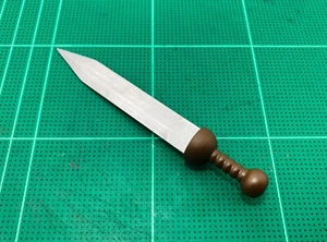 Espada romana Gladius personalizada escala 1/6 gladiador arma medieval réplica hoja - Imagen 1 de 9