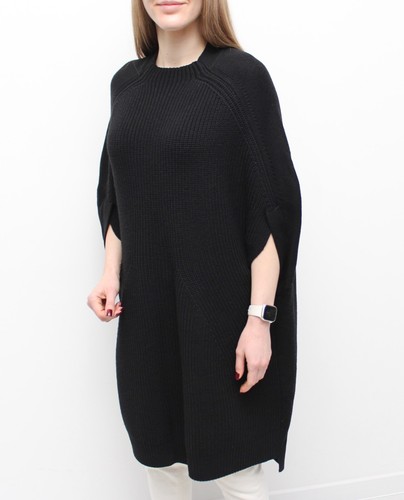 Abito maglione donna McQ Alexander McQueen maglia lana senza maniche RARO vestibilità ~M