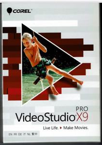 Corel Video Studio X9 Pro |64bit 4K Win10 Win11 | Videoschnitt / Editing | NEU.