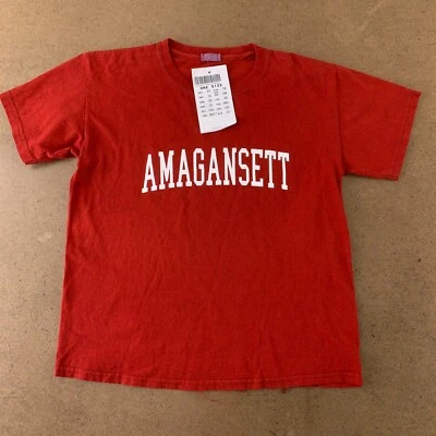 Camiseta J. Galt Brandy Melville Juniors Talla Única Roja Amagansett Manga Corta Nueva con Etiquetas Foto 1 de 4