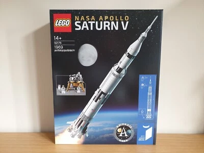 Lego Ideas 92176 Nasa Apollo Saturn V. Brand New & Sealed.  - Image 1 of 3
