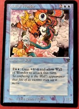 Magic The Gathering - Wall Of Wonder - NEW Mint Condition - Legends Edition