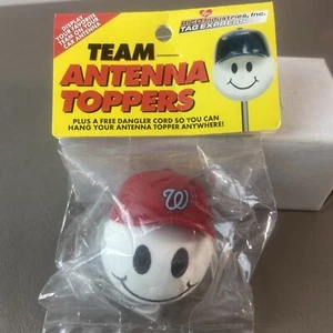 Washington Nationals “Happy Face” Team Antenna Topper (New) MLB - Picture 1 of 7