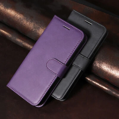 Phone Cover for Huawei HonorX9 X8 Luxury Solid Color PU Leather Flip Wallet Case - Image 1 of 4