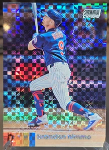 Brandon Nimmo 2020 Topps Stadium Club Chrome X-Fractor #316 NY Mets - Picture 1 of 2