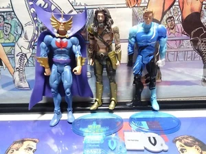 LOT OF 3 - Aquaman Ocean Warrior DC Universe Classics BAF & OCEAN MASTER A1 - Picture 1 of 4
