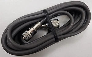 Cable coaxial antena de radio HAM Procomm PP8X18 18 pies RG8X CB con extremos PL259 - Imagen 1 de 3