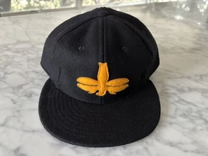 Tombow Unions 1955 Vintage Baseball Cap Hat 7 7/8 Ebbets Field Flannels Wool - Picture 1 of 9