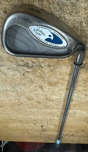 4-iron CALLAWAY HAWKEYE GOLF CLUB Tungsten Injected Titanium RIGHT Steel shaft - Picture 1 of 14