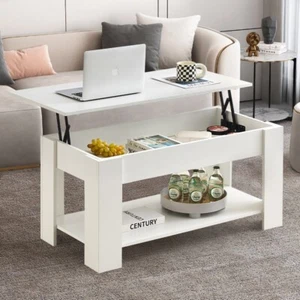 Kaffeetisch Couchtisch Sofatisch höhenverstellbar Wohnzimmertisch ausziehbar - Bild 1 von 12
