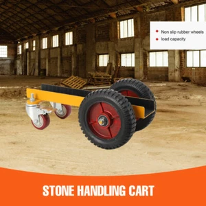 Marble Handling Trolley Heavy Duty Panel Dolly Stone Carrying Transport Cart - Picture 1 of 15