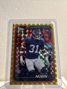 Tyler Nubin Topps 2024 cromo #183 radiocontrol amarillo geométrico #14/75 - Imagen 1 de 5