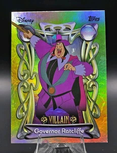 2025 Topps Disney Wonder Governor Ratcliffe #179 Villain Green SP - Picture 1 of 2