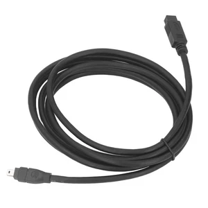 IEEE 1394 Firewire Cable 800Mbps 9Pin To 4Pin Male To Male 10ft Firewire DV NEW - Afbeelding 1 van 12