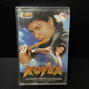 "KOYLA" Bollywood Music Cassette.  Shah Rukh Khan Madhuri Dixit RARE  MADE IN UK - Picture 1 of 4