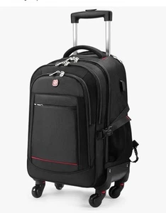 StarCloud 4-Wheel Rolling Backpack 45L (22x14x9 in): 17.3-Inch Roller Travel Bag - Picture 1 of 7