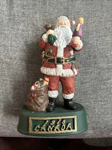 Grandeur Noel handbemalter Porzellan Weihnachtsmann der Welt 1918 Kanada mit Box - Bild 1 von 5