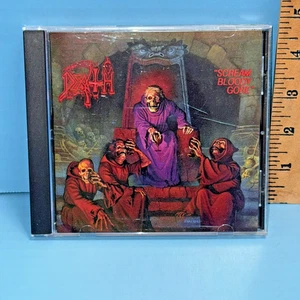 Death Scream Bloody Gore CD Death Metal Music Combat 1987 Relativity Records - Foto 1 di 7