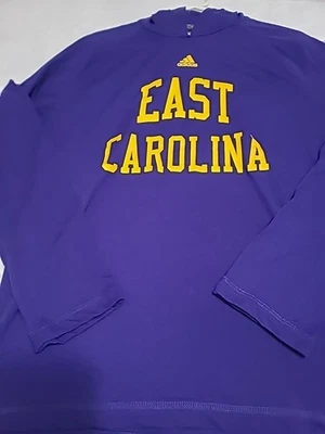 Jersey con Capucha Adidas ECU/EAST CAROLINA UNIVERSITY Climalite Ultimate Tee; Talla L Foto 1 de 4
