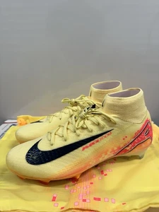 Nike Mercurial Superfly 10 Elite KM FG ‘Light Laser Orange’ FQ8692 800 Size 10.5 - Picture 1 of 7