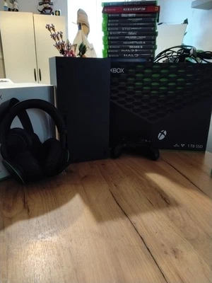 Microsoft Xbox Series X 1 To Console - 13 Jeux - Casque Xbox Série X - Photo 1/4