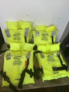 4x Challenger 100N Life Jackets Adult Buoyancy Aids CE Approved - Picture 1 of 11