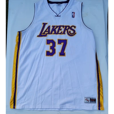 Authentic adidas Ron Artest Meta Peace Lakers NBA Basketball Jersey #37 Size 3XL - Image 1 of 4