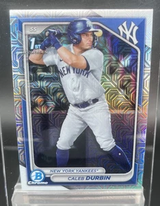 2024 1st Bowman Chrome Mojo Refractor Prospects BCP-214 Caleb Durbin - Imagen 1 de 2