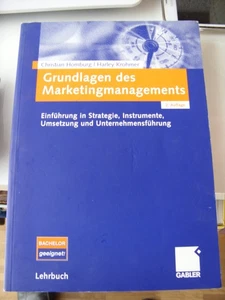 Grundlage des Marketingmanagements Lehrbuch v. Chr. Homburg/Krohmer - Bild 1 von 2