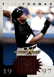 1997 Pinnacle X-Press #NNO Frank Thomas Press - Swing for the Fences Upgrade - Picture 1 of 2